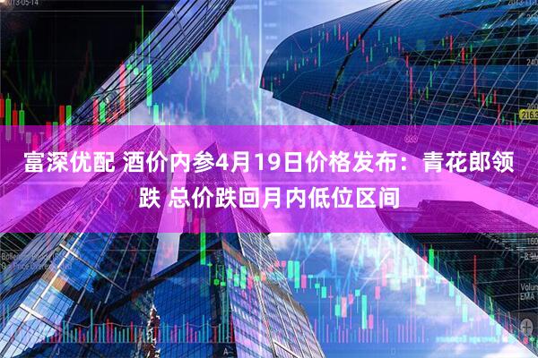 富深优配 酒价内参4月19日价格发布：青花郎领跌 总价跌回月内低位区间